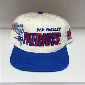 New Era Blue and White New England Patriots Hat